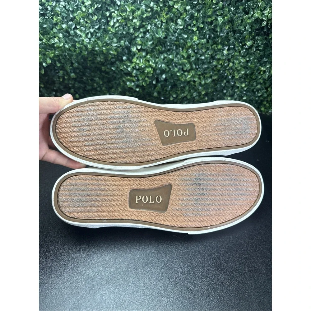 Polo Ralph Lauren Thorton Canvas sneakers Mens Size 11 D Shoes